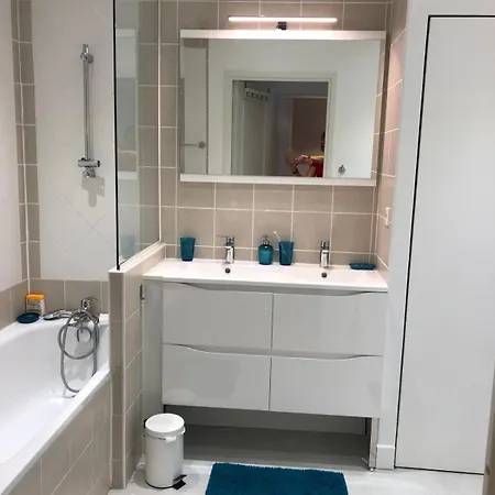 5 Pers Rdc Avec Piscine Tennis Et Parking 60 公寓 勒图凯－巴黎普拉日